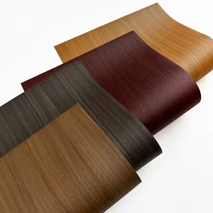 Anti-Scratch Wood Grain PVC Marble Board Lamimination Film