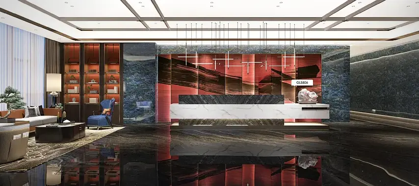 Moderní design mramorového pvc filmu Roll