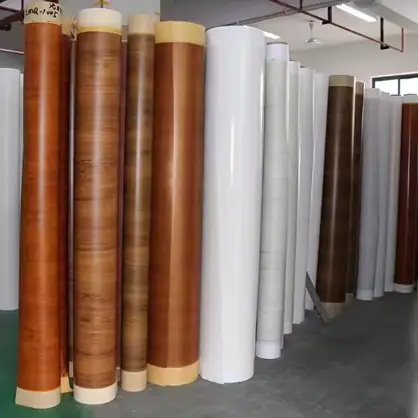 PVC dřevěný obilný film vinyl kuchyně a nábytek